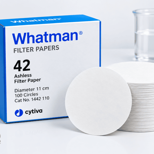 کاغذ صافی Whatman Grade 42 قطر 11 سانتی متر