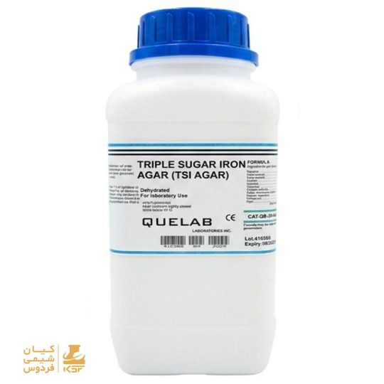 خرید محیط کشت TSI Agar (Triple Sugar Iron Agar) برند Quelab